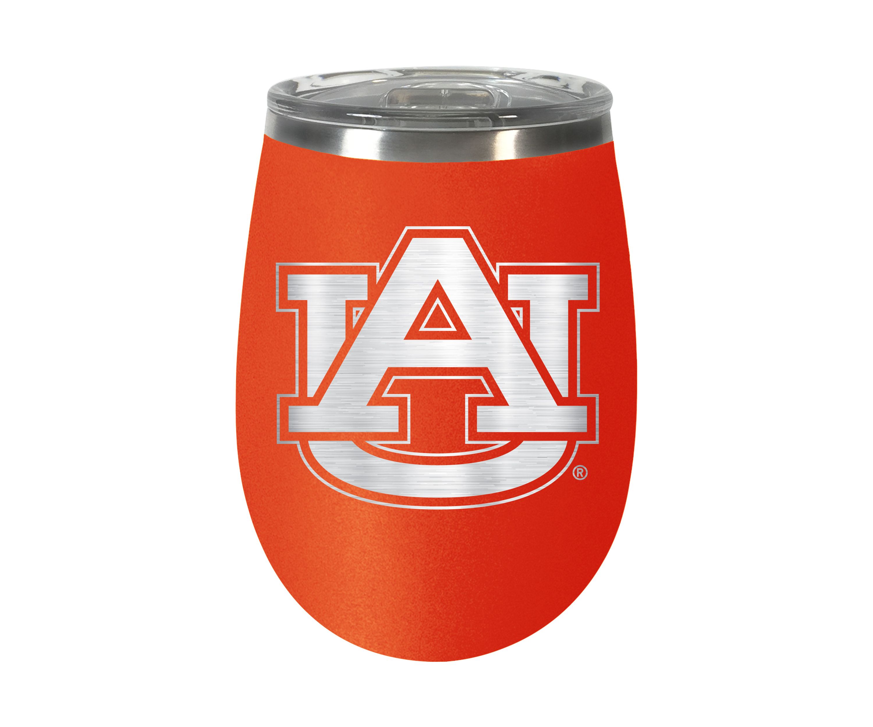 NCAA Auburn Tigers 10 Ounce  Team Colored Wine Tumbler