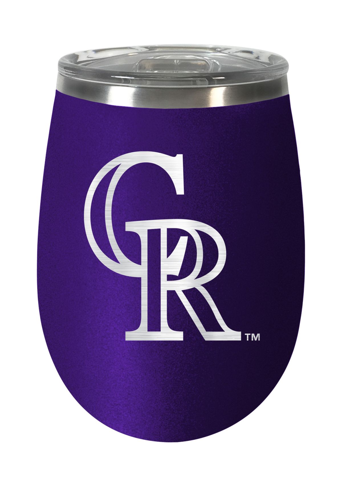 MLB Colorado Rockies  10 Ounce Team Colored Wine Tumbler