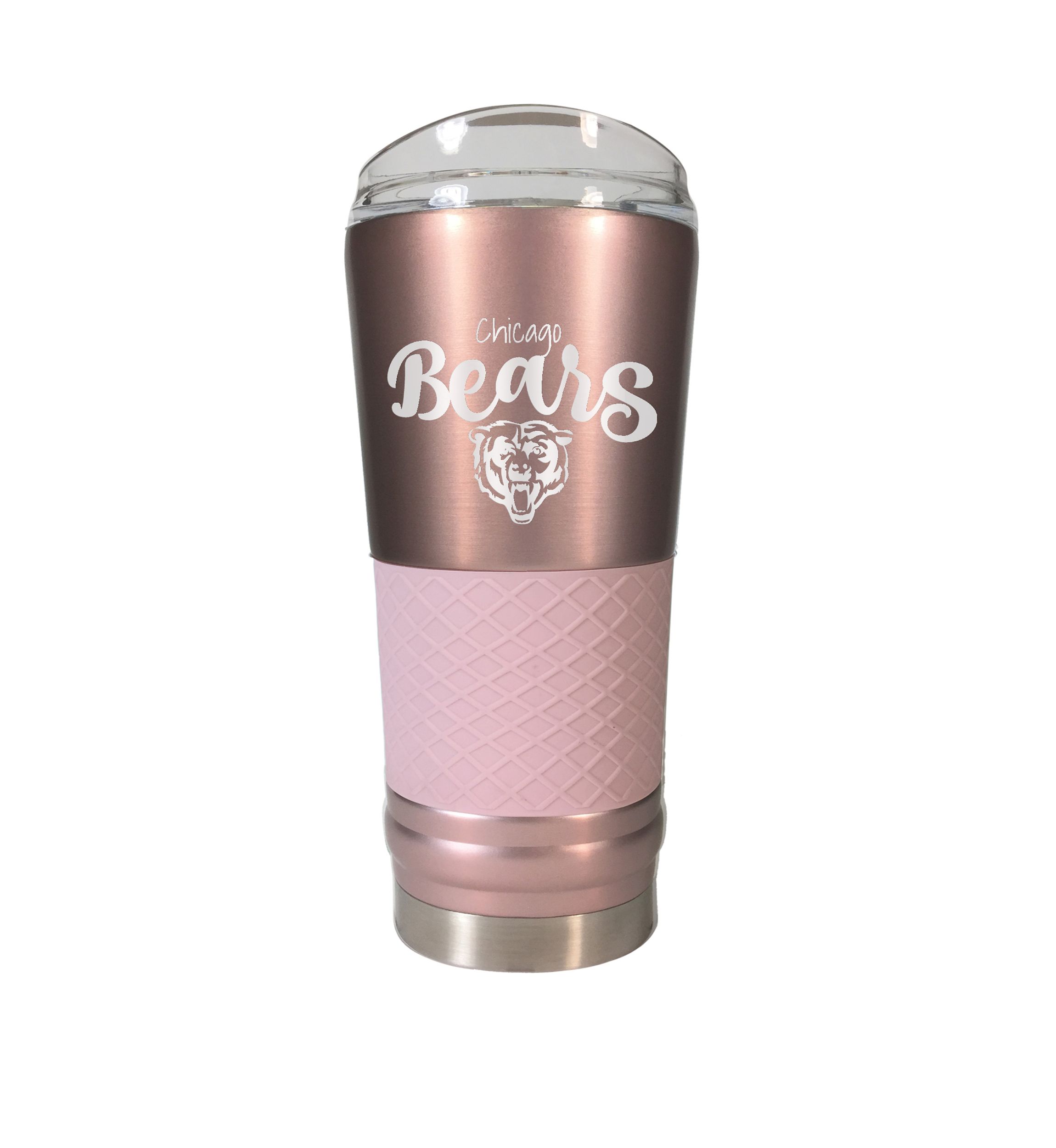 NFL Chicago Bears 24 Ounce Rose Gold Draft Tumbler