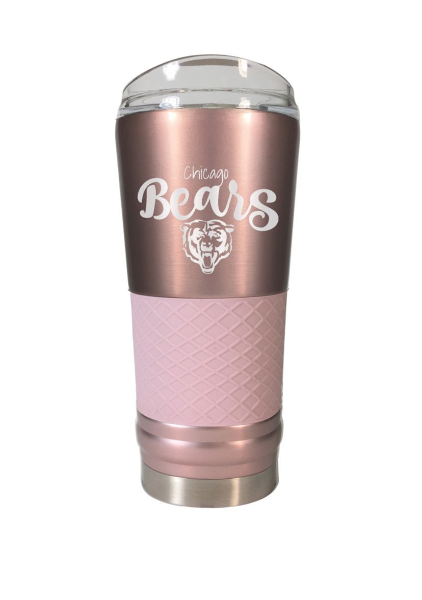 NFL Chicago Bears 24 Ounce Rose Gold Draft Tumbler