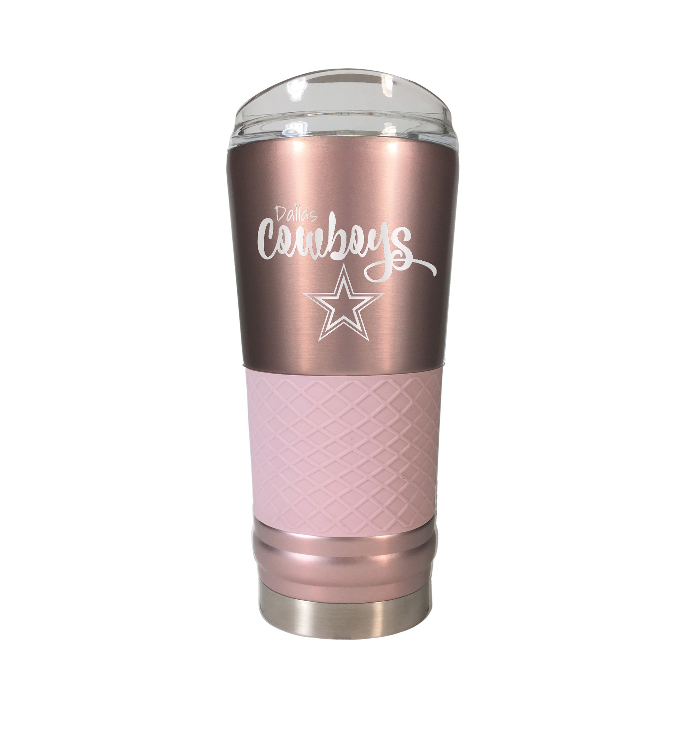 NFL Dallas Cowboys 24 Ounce Rose Gold Draft Tumbler