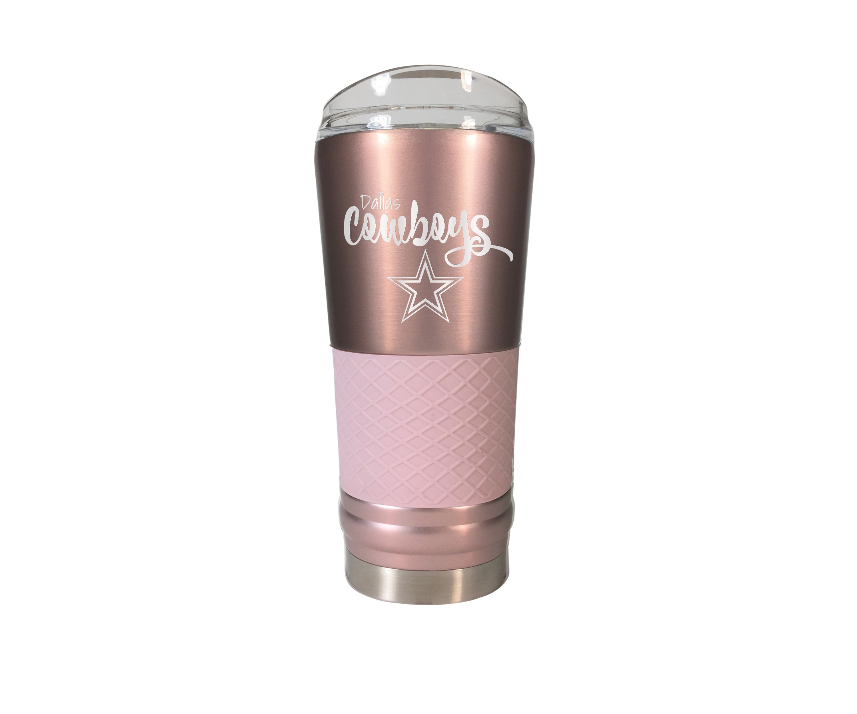 NFL Dallas Cowboys 24 Ounce Rose Gold Draft Tumbler