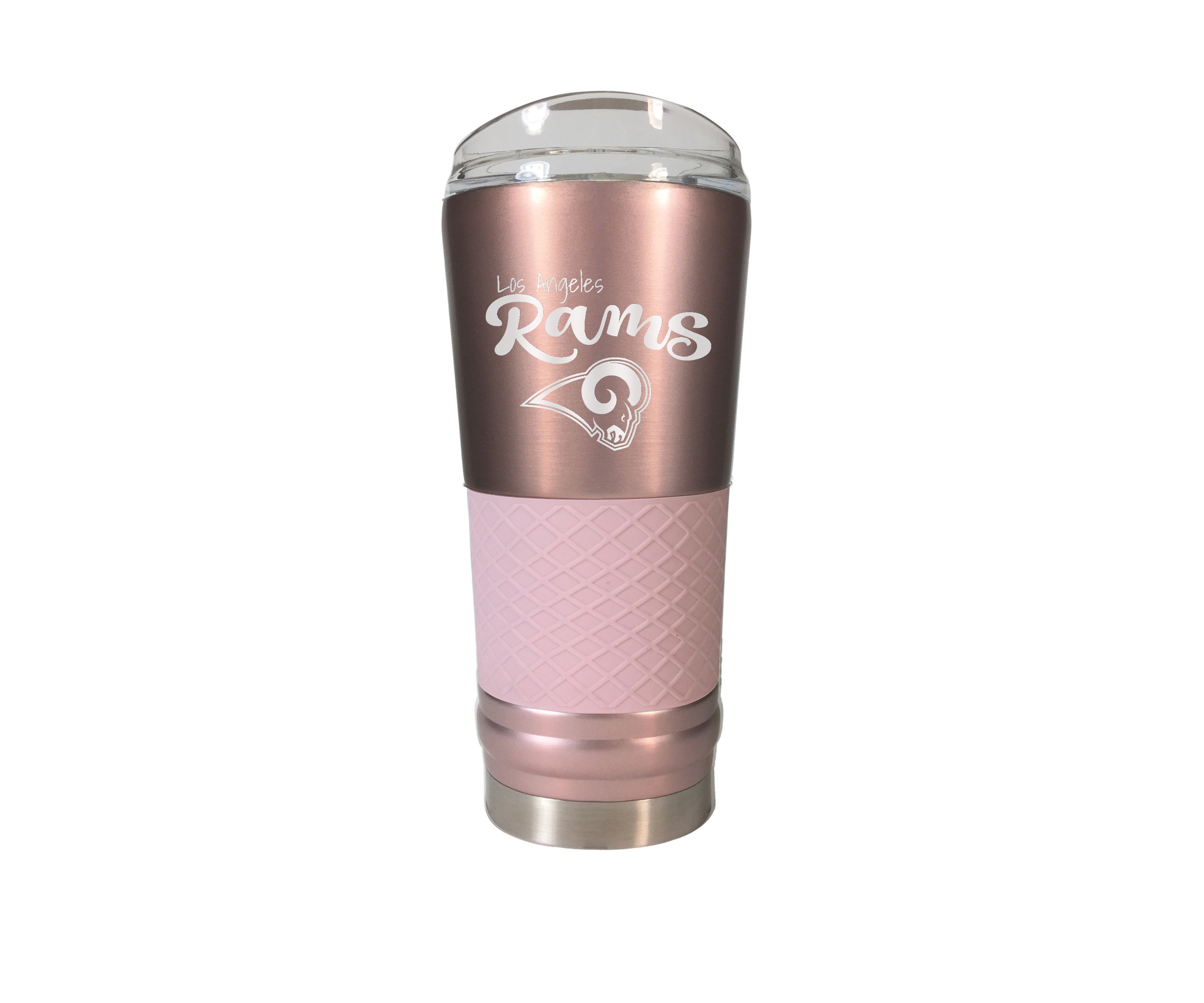 NFL Los Angeles Rams 24 Ounce Rose Gold Draft Tumbler