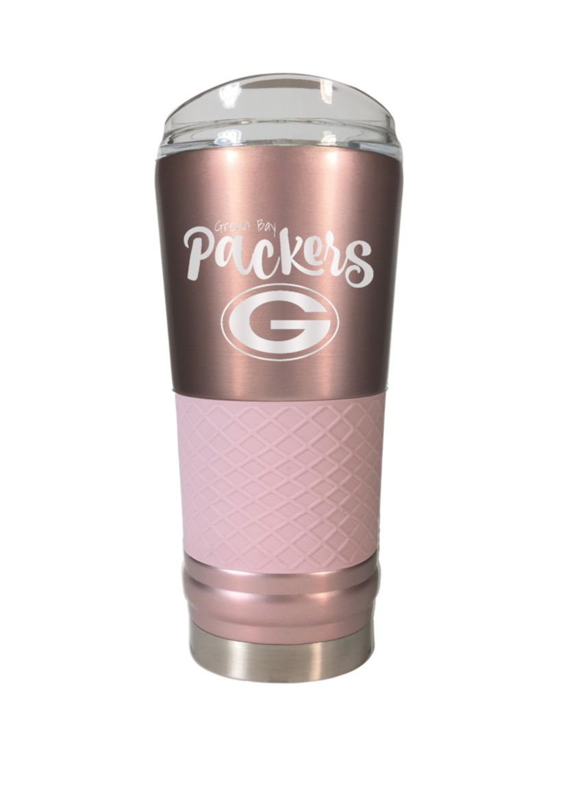 NFL Green Bay Packers 24 Ounce Rose Gold Draft Tumbler