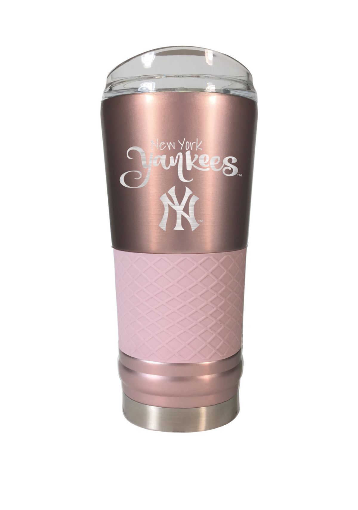 MLB New York  Yankees 24 oz Rose Gold Draft Tumbler