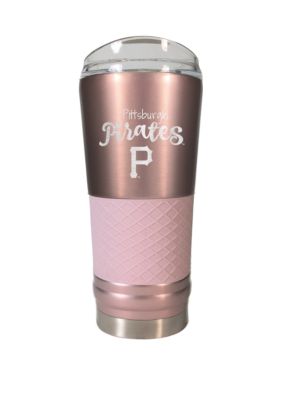 MLB Pittsburgh Pirates 24 Ounce Rose Gold Draft Tumbler