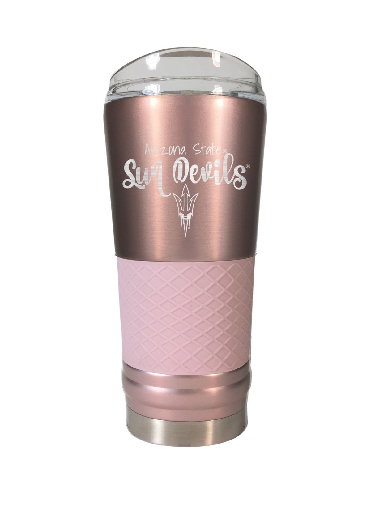 NCAA ASU Sun Devils 24 Ounce Rose Gold Draft Tumbler