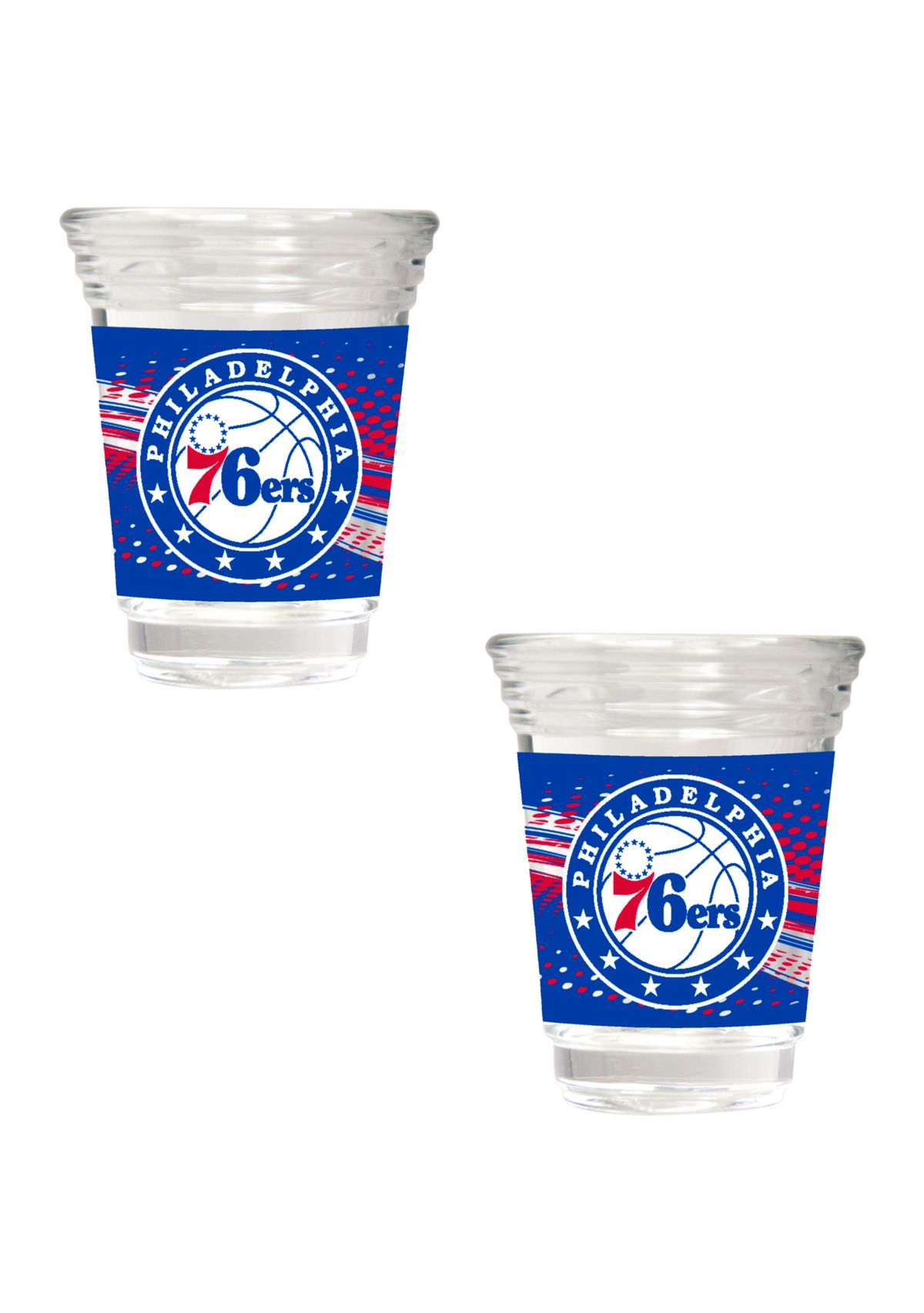 NBA Philadelphia 76ers 2 Ounce Party Shot Set