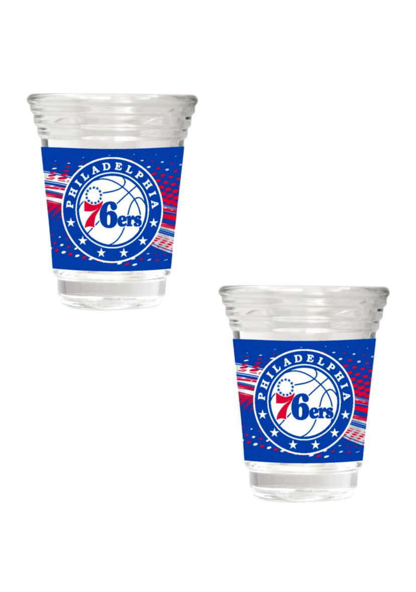 NBA Philadelphia 76ers 2 Ounce Party Shot Set
