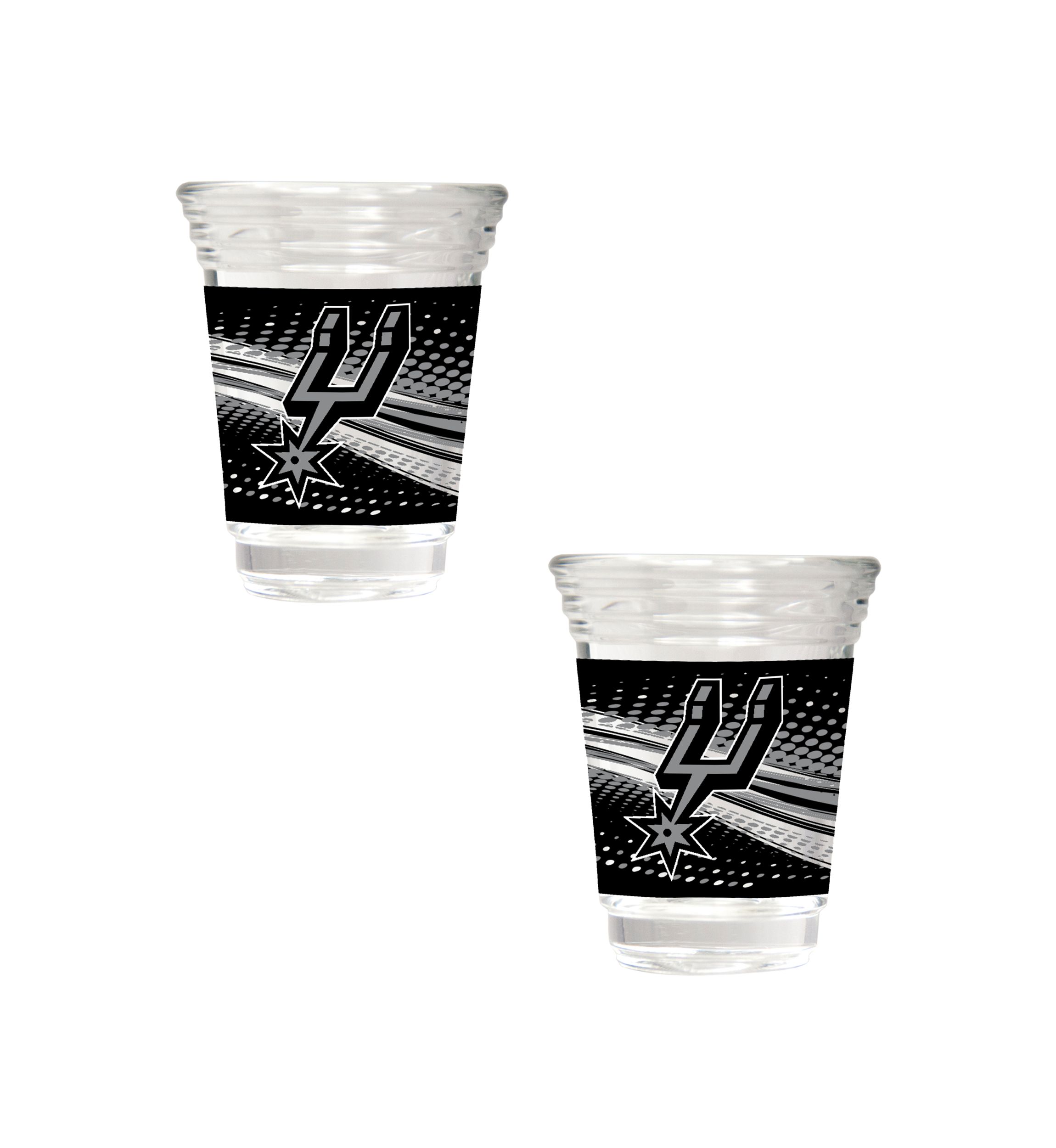 NBA San Antonio Spurs 2 Ounce Party Shot Set
