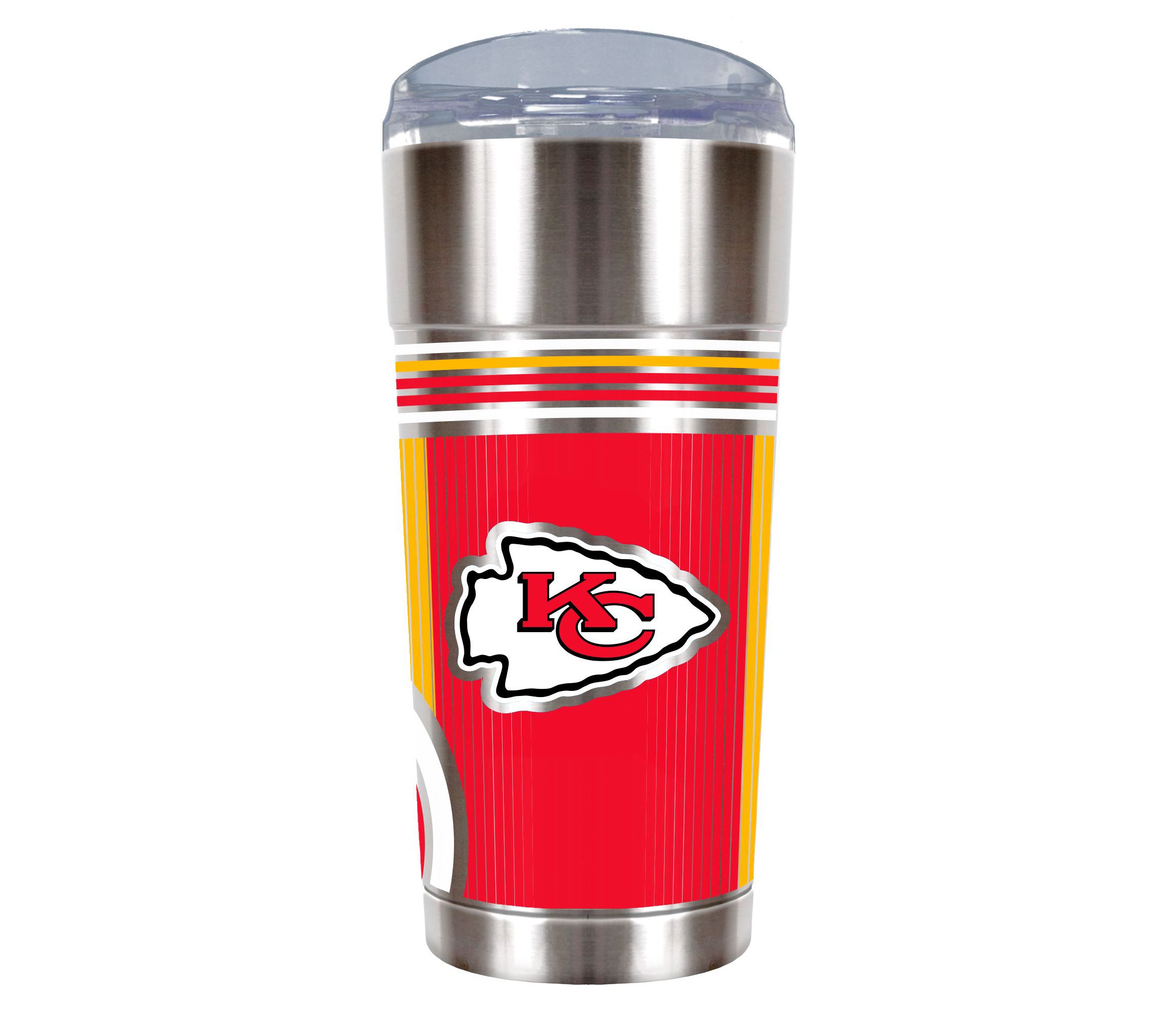 NFL Kansas City Chiefs 24oz Stainless Steel Tumbler