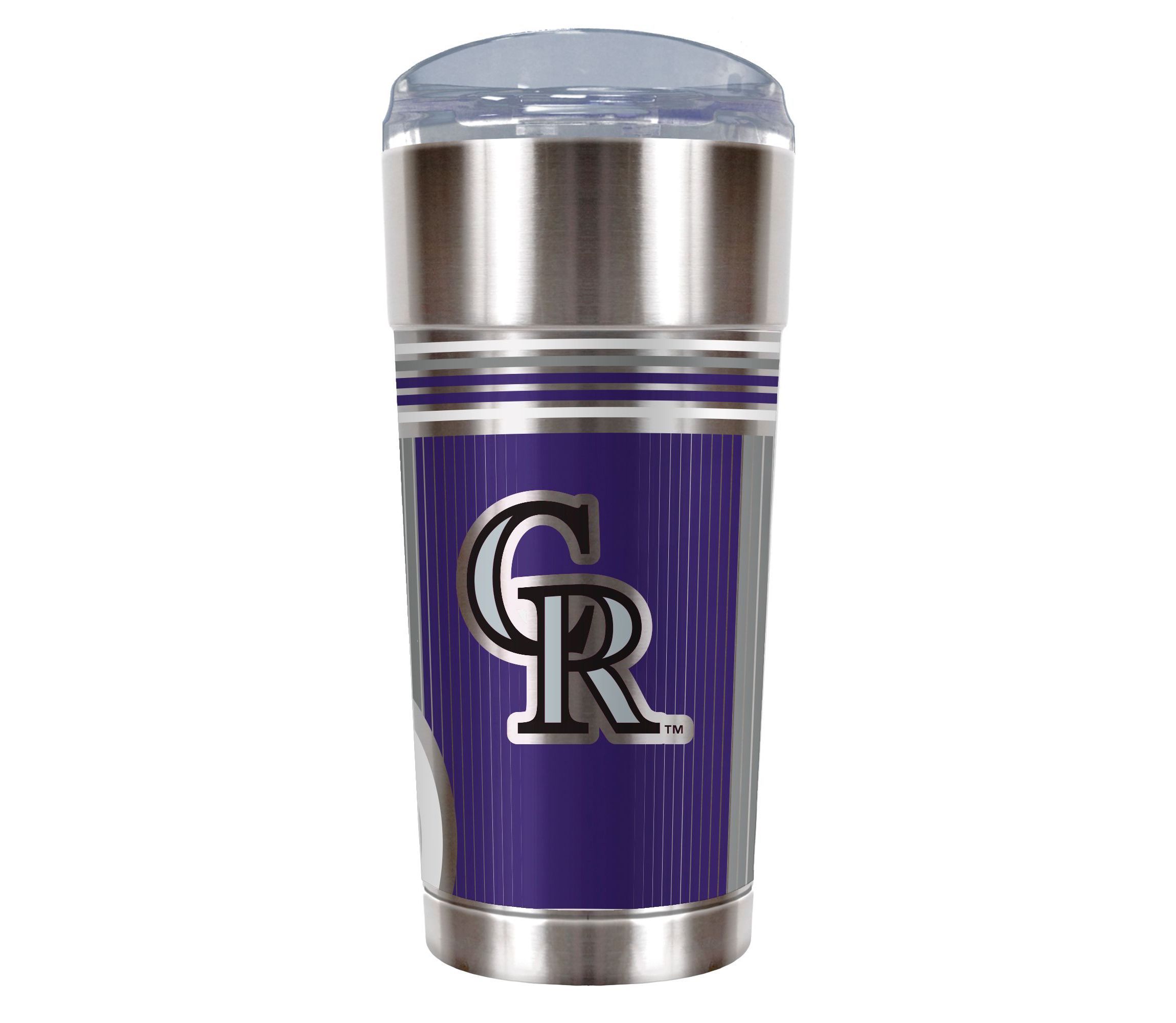 MLB Colorado Rockies 24oz Stainless Steel Tumbler