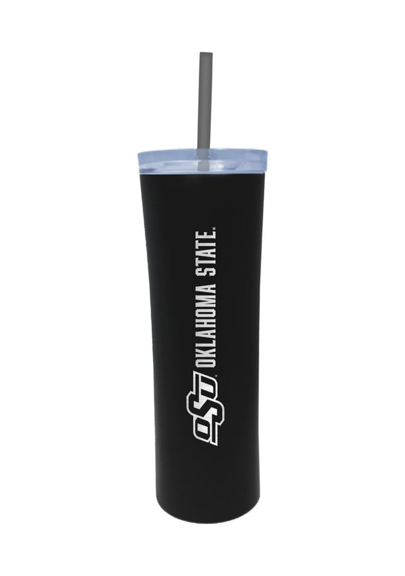 NCAA Oklahoma State Sooners 18 Ounce Team Colored Skinny Tumbler