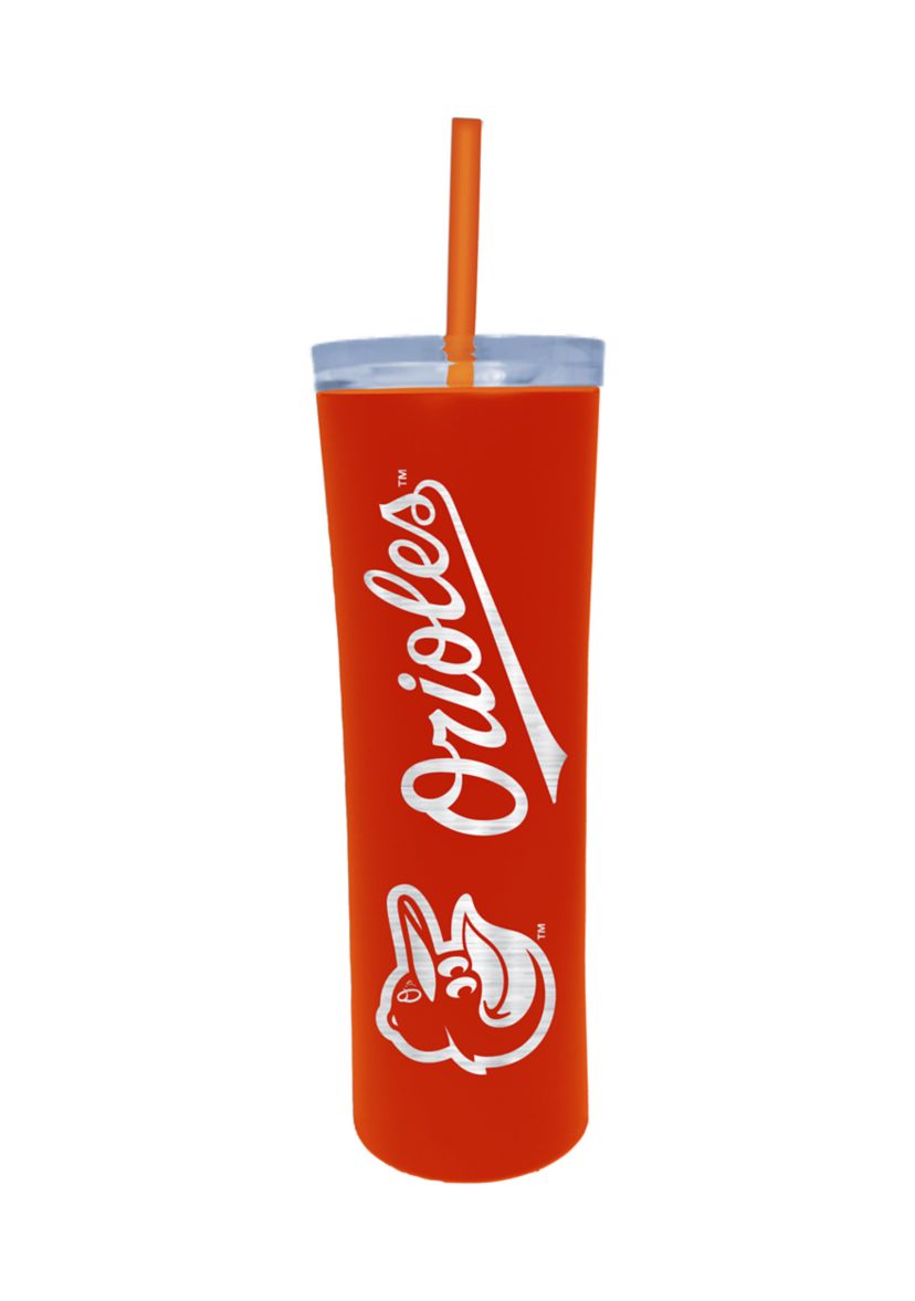 MLB Baltimore Orioles 18 Ounce Team Colored Skinny Tumbler