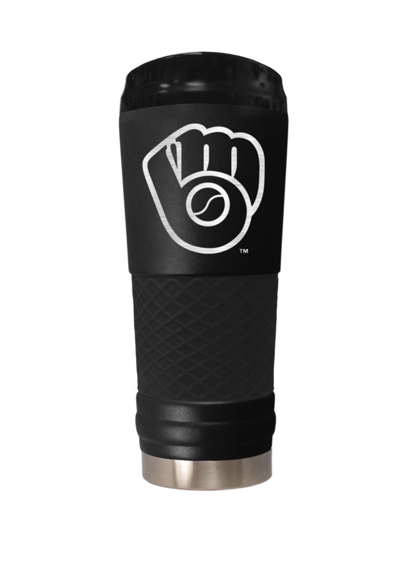 MLB Milwaukee Brewers 24 Ounce Stealth Draft Tumbler 