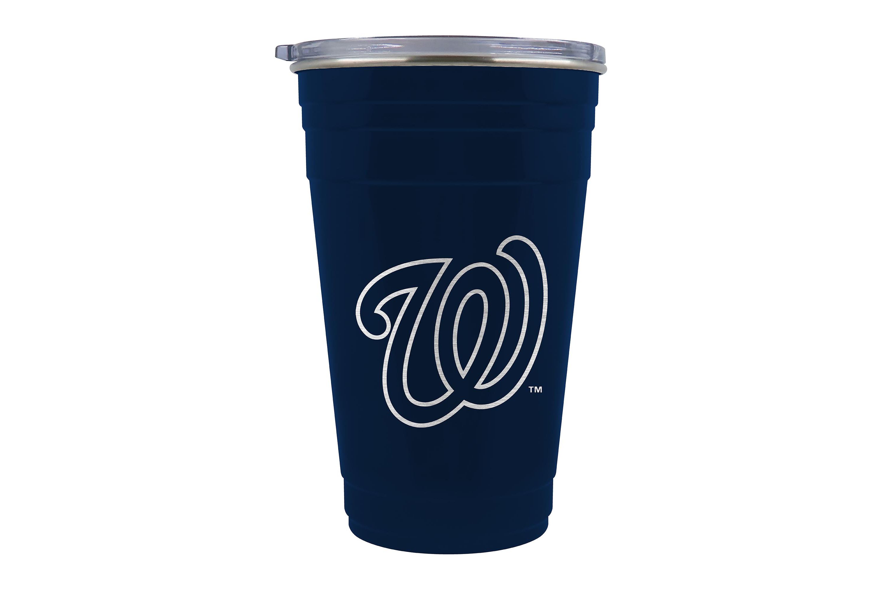 MLB Washington Nationals 22oz Tailgater Tumbler:22 Ounces:Blue