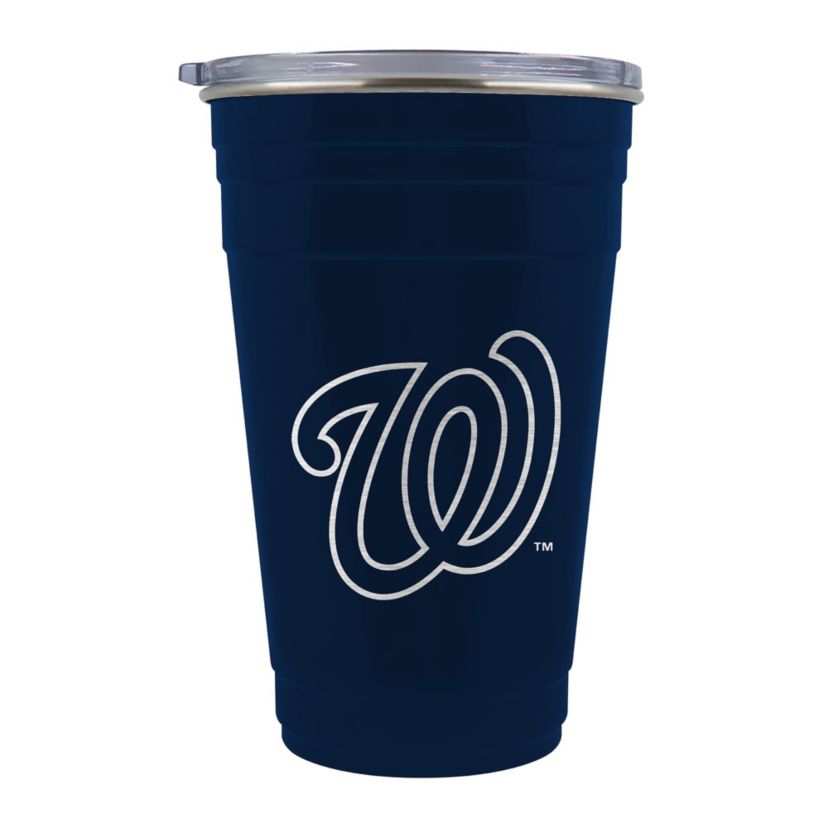 MLB Washington Nationals 22oz Tailgater Tumbler:22 Ounces:Blue