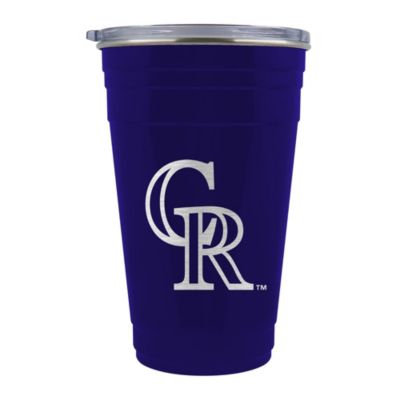 Great American Products MLB Colorado Rockies 22oz Tailgater Tumbler:22 Ounces:Purple