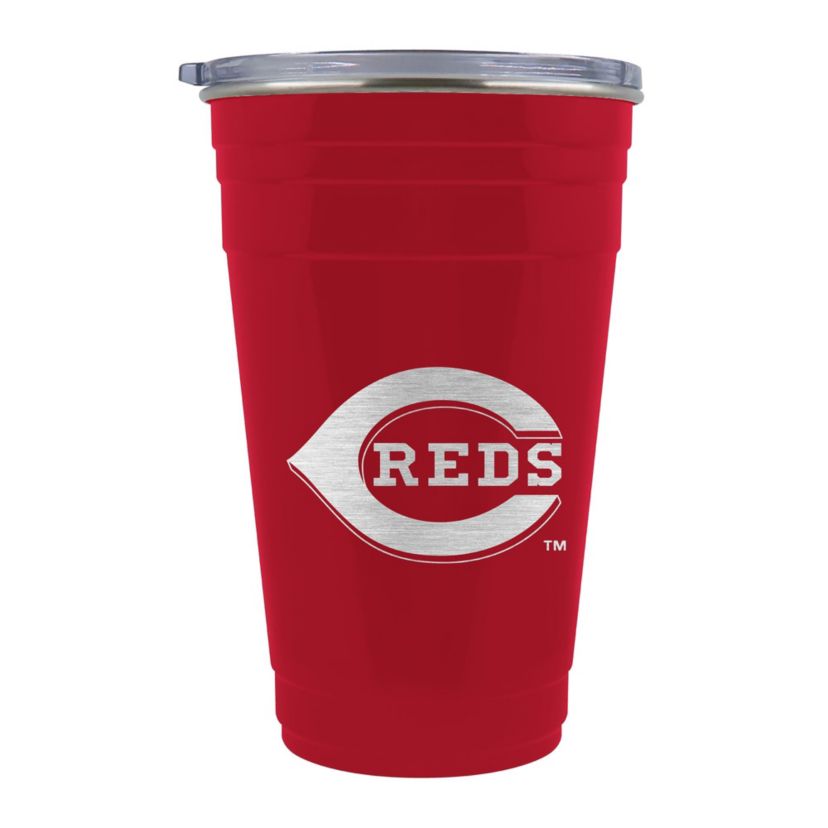 MLB Cincinnati Reds 22oz Tailgater Tumbler:22 Ounces:Red