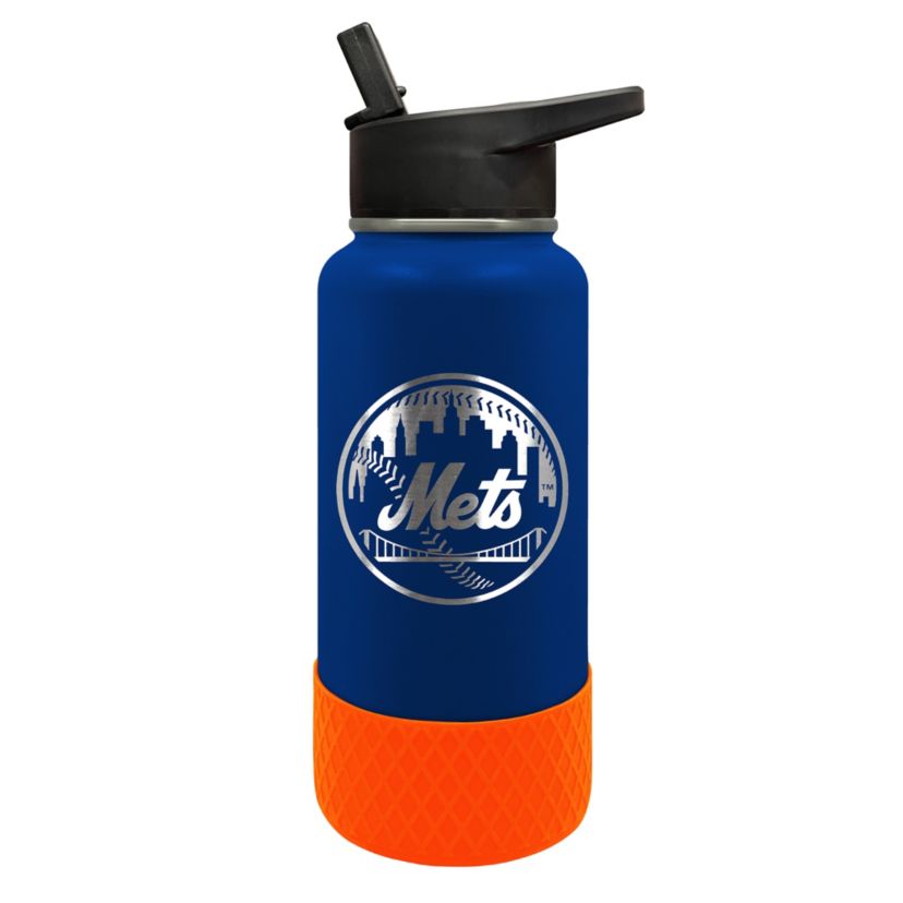 MLB New York Mets 32oz Thirst Waterbottle:32 Ounces:Blue
