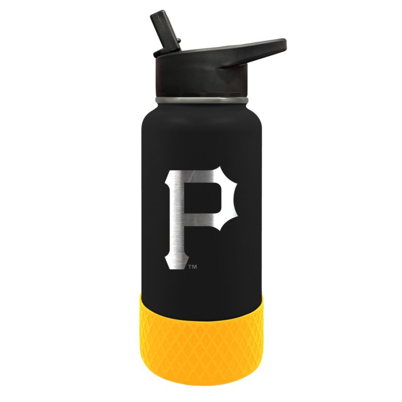MLB Pittsburgh Pirates 32oz Thirst Waterbottle:32 Ounces:Black