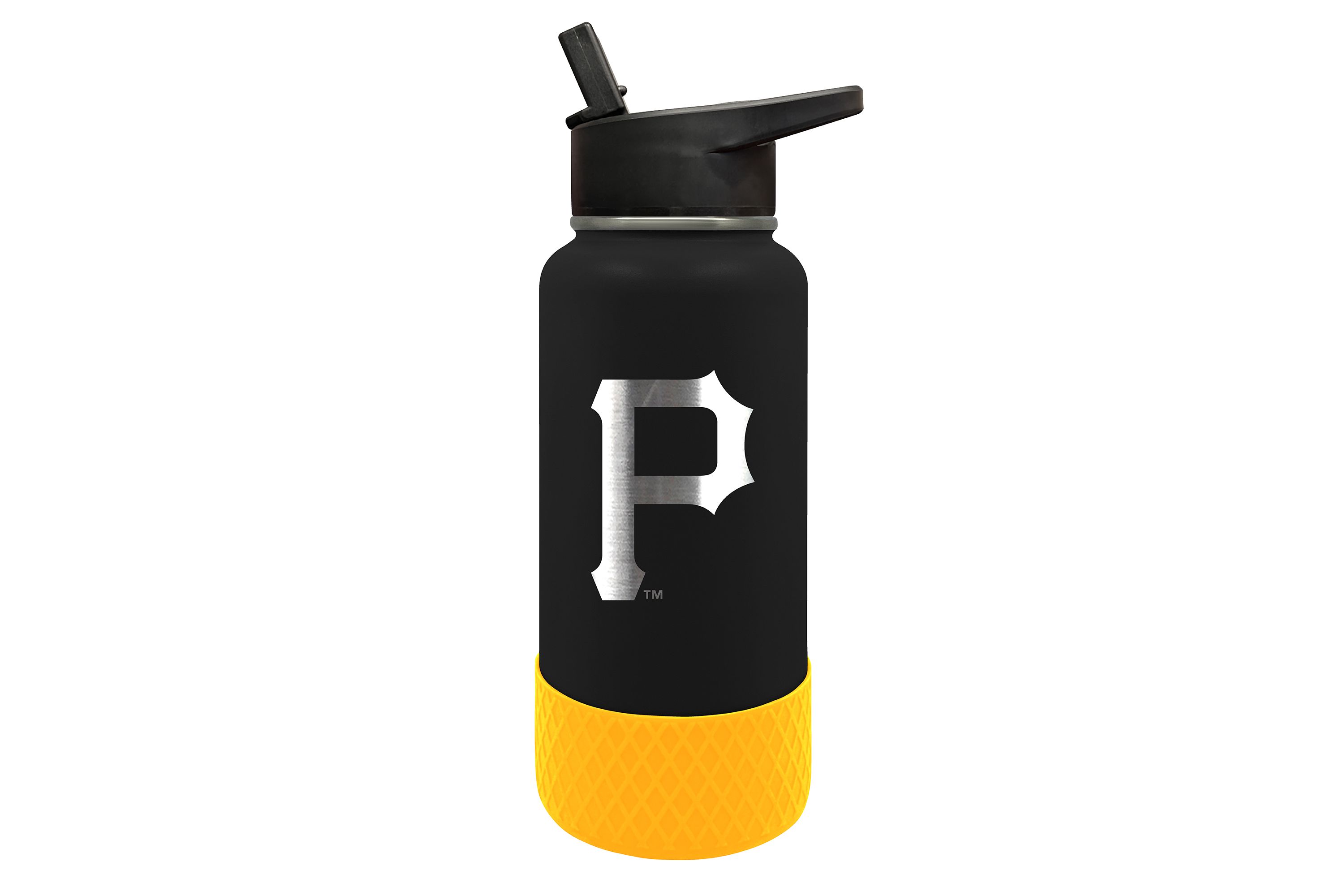 MLB Pittsburgh Pirates 32oz Thirst Waterbottle:32 Ounces:Black