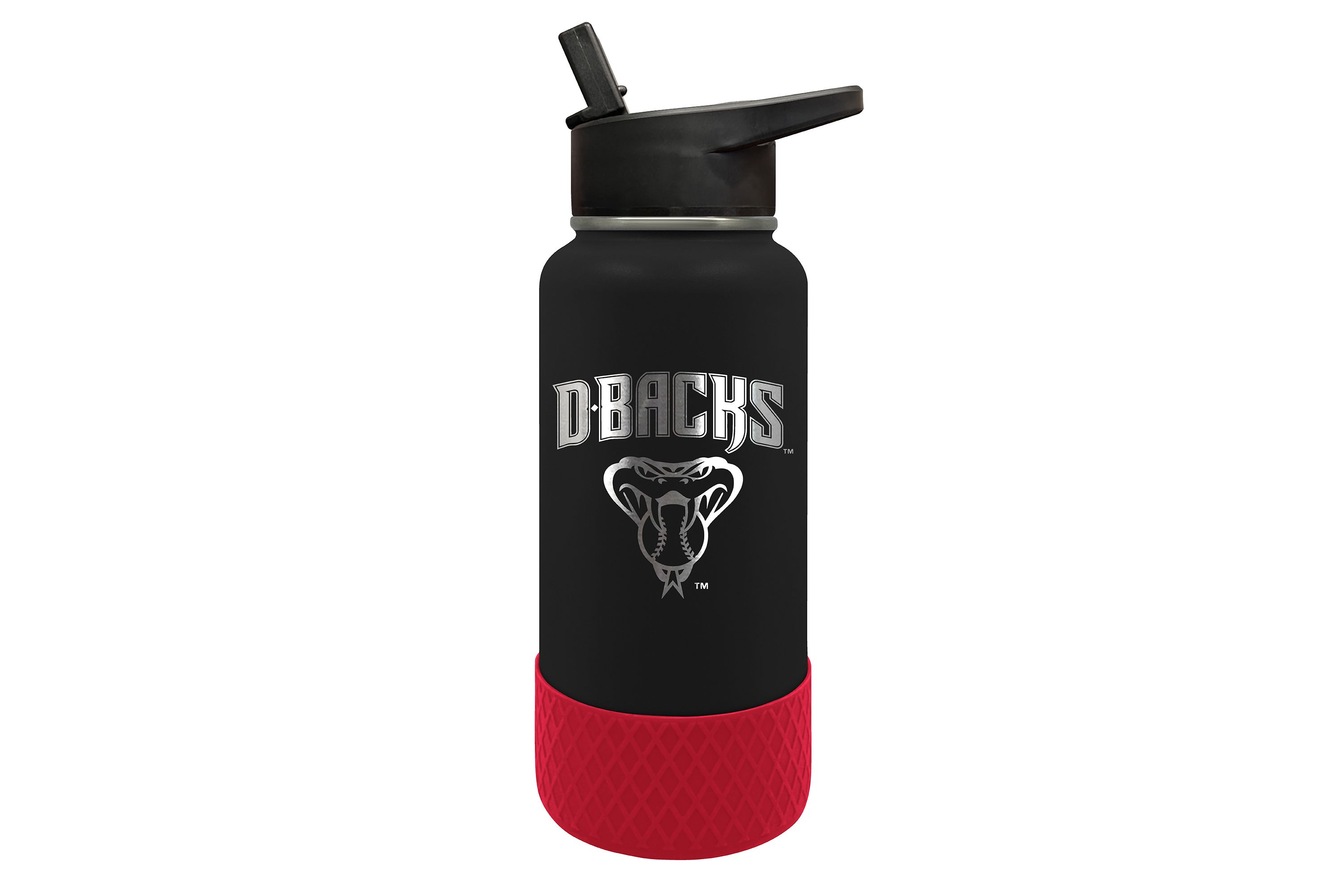 MLB Arizona Diamondbacks 32oz Thirst Waterbottle:32 Ounces:Black