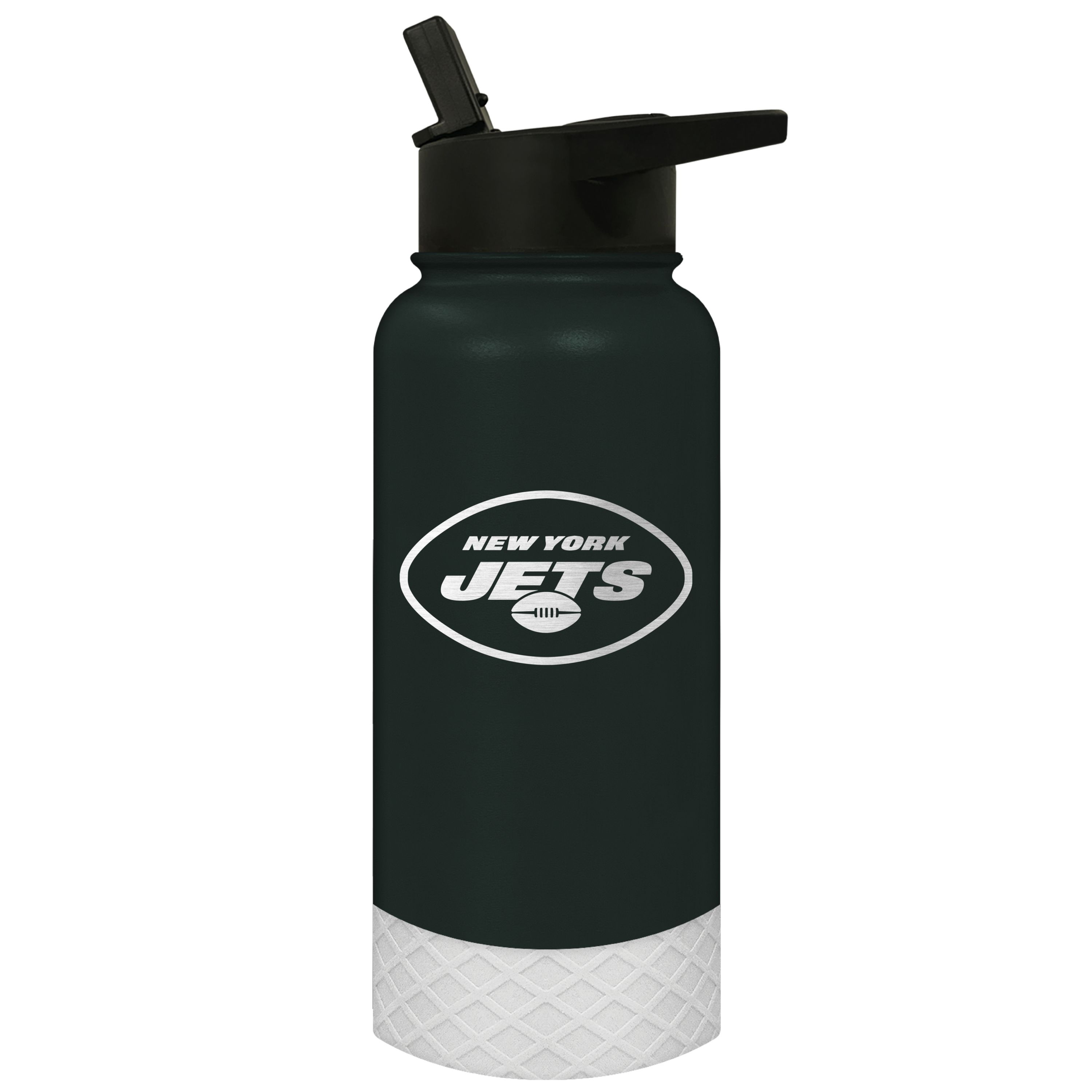 NFL New York Jets 32oz Thirst Waterbottle:32 Ounces:Green