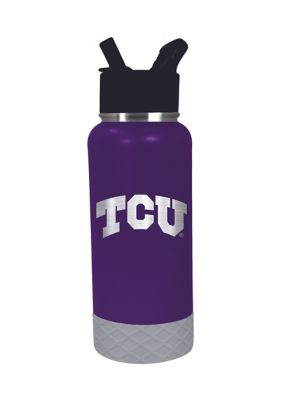 Great American Products Tcu Horned Frogs 32Oz Thirst Water Bottle, Purple, 32 Oz -  0195568052988