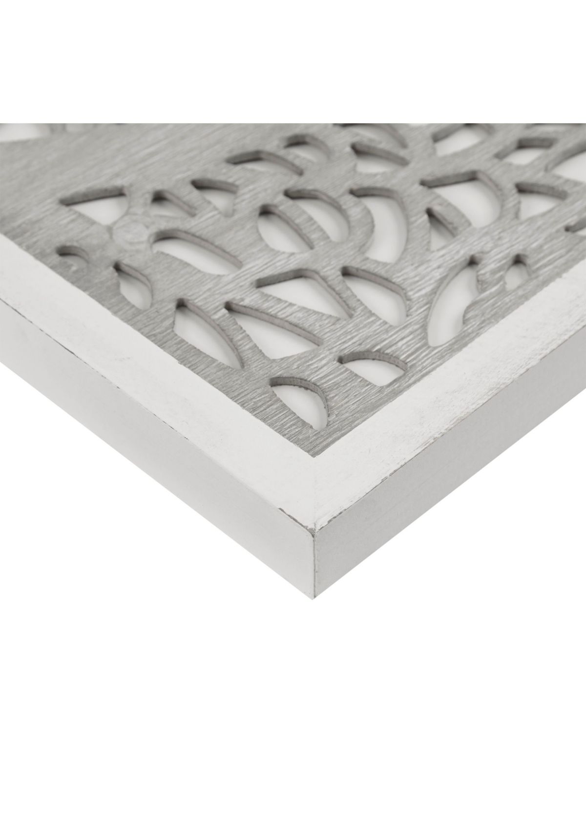 Laurel Branches Laser Cut Tree Framed Panel Wall Decor