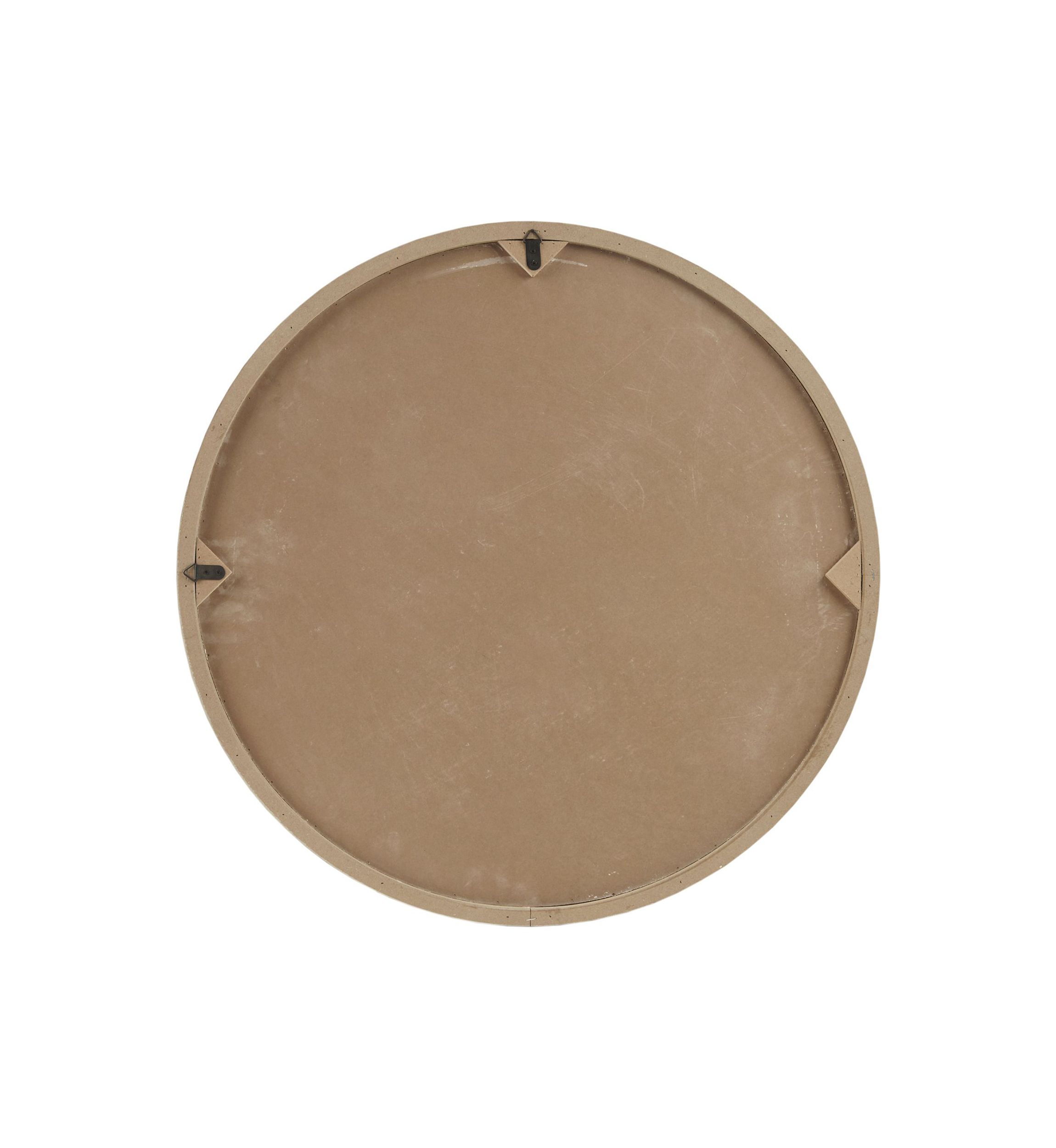 Leah Round Two-tone Medallion Wall Décor