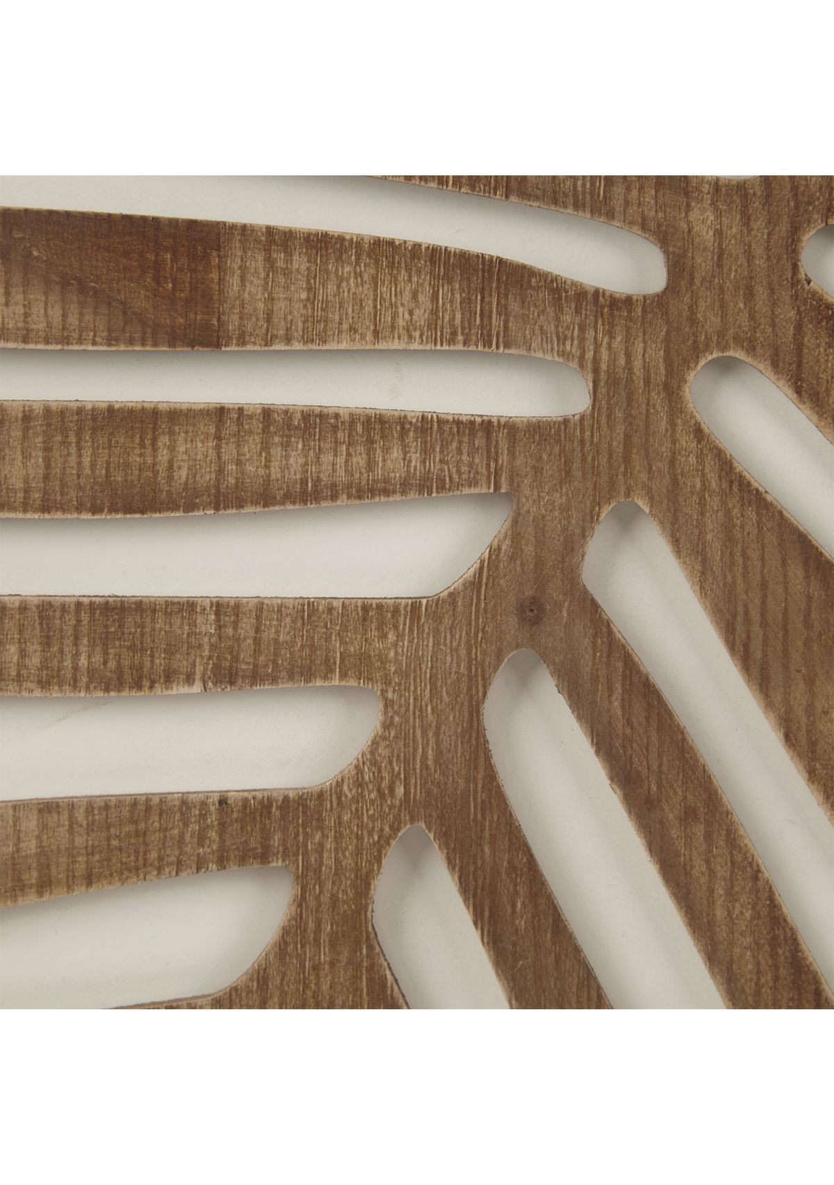 Birch Palms Two-tone 2-piece Wood Panel Wall Decor Set