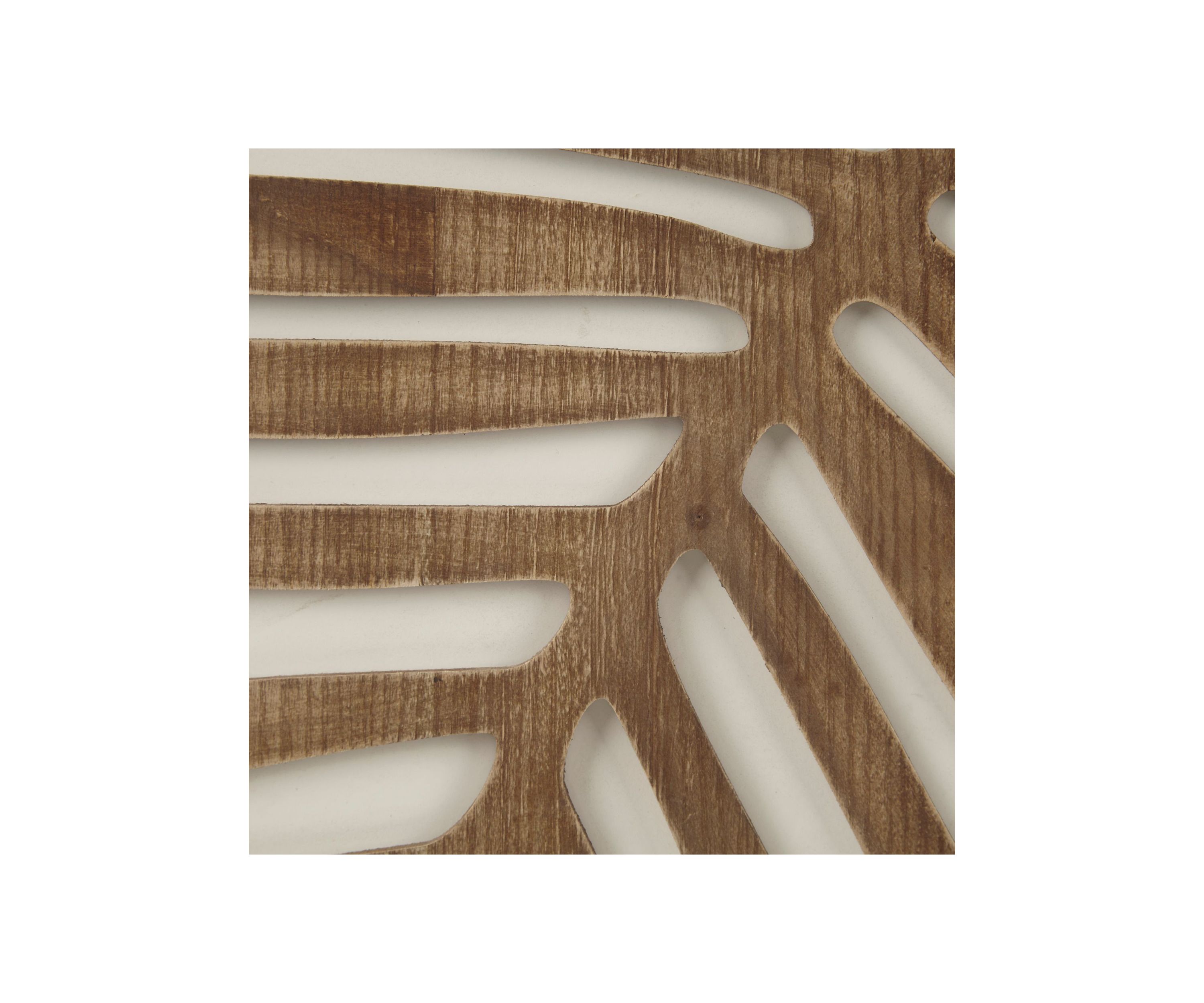 Birch Palms Two-tone 2-piece Wood Panel Wall Decor Set