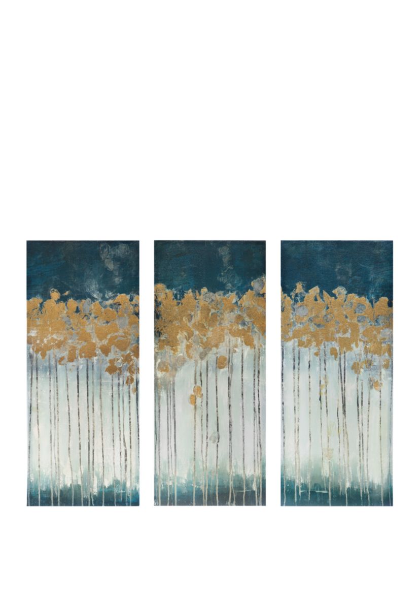 Midnight Forest 3 Piece Wall Art Set