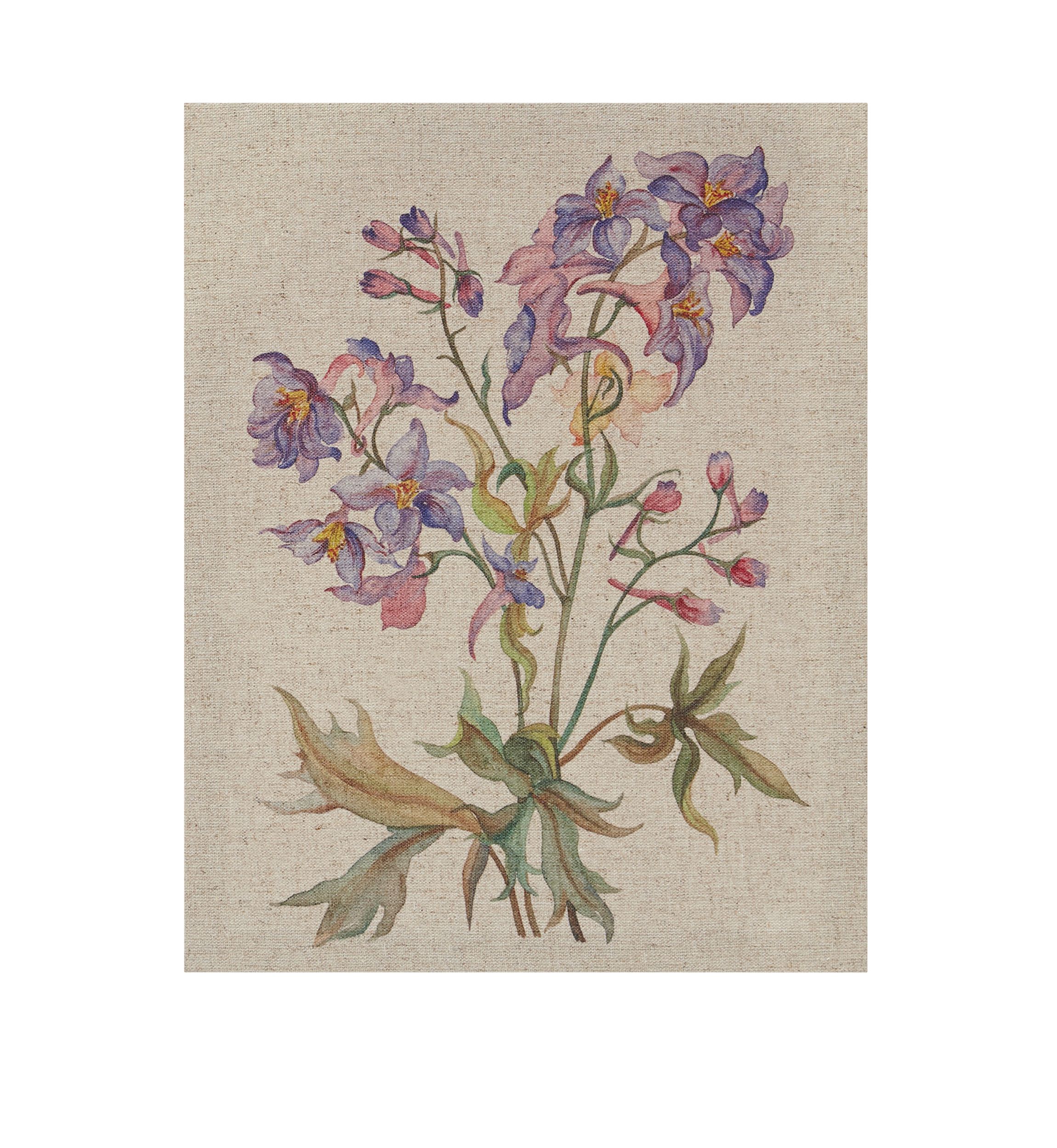 Linen Botanicals Canvas Set 
