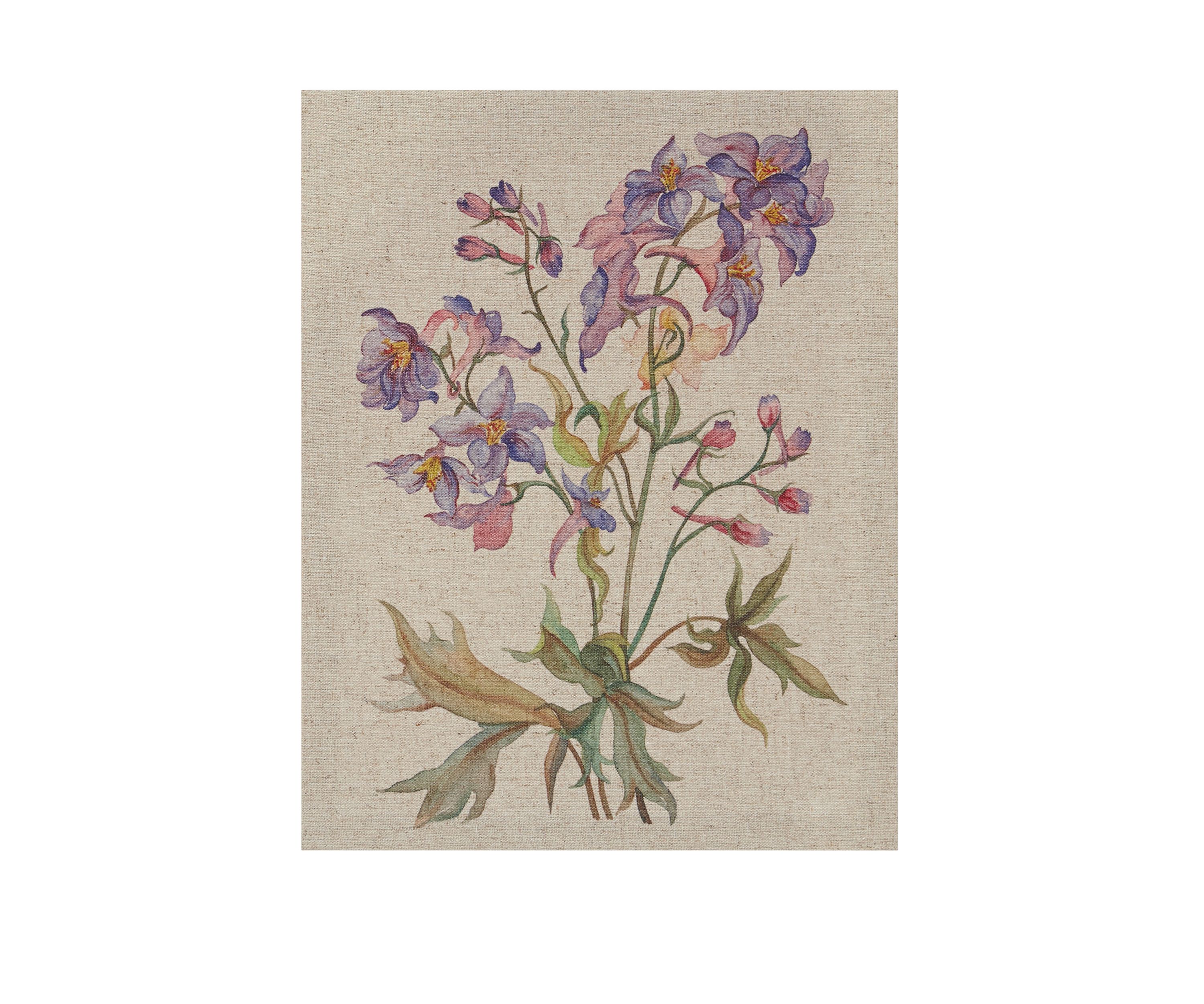 Linen Botanicals Canvas Set 