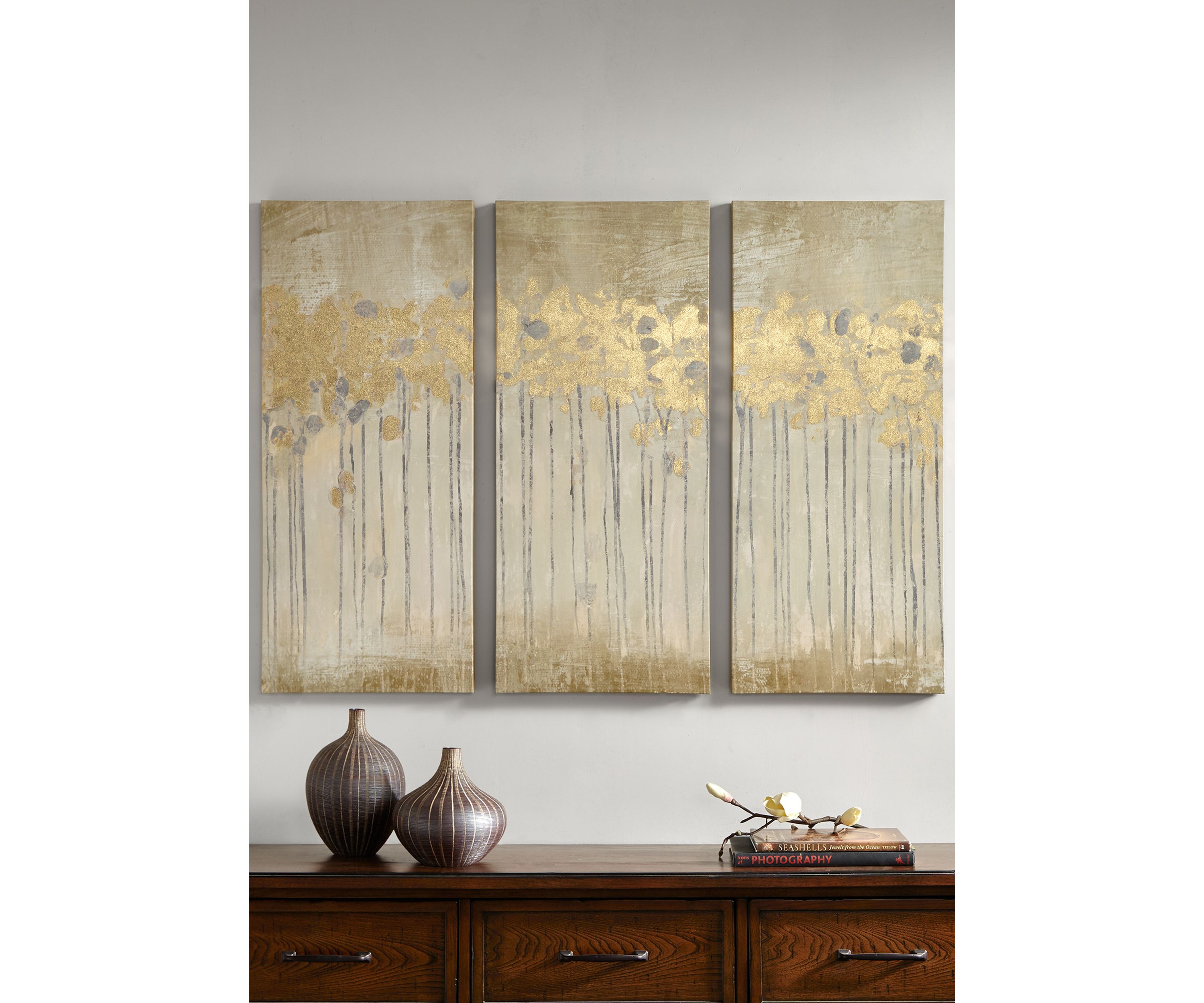 Sandy Forest Canvas Art
