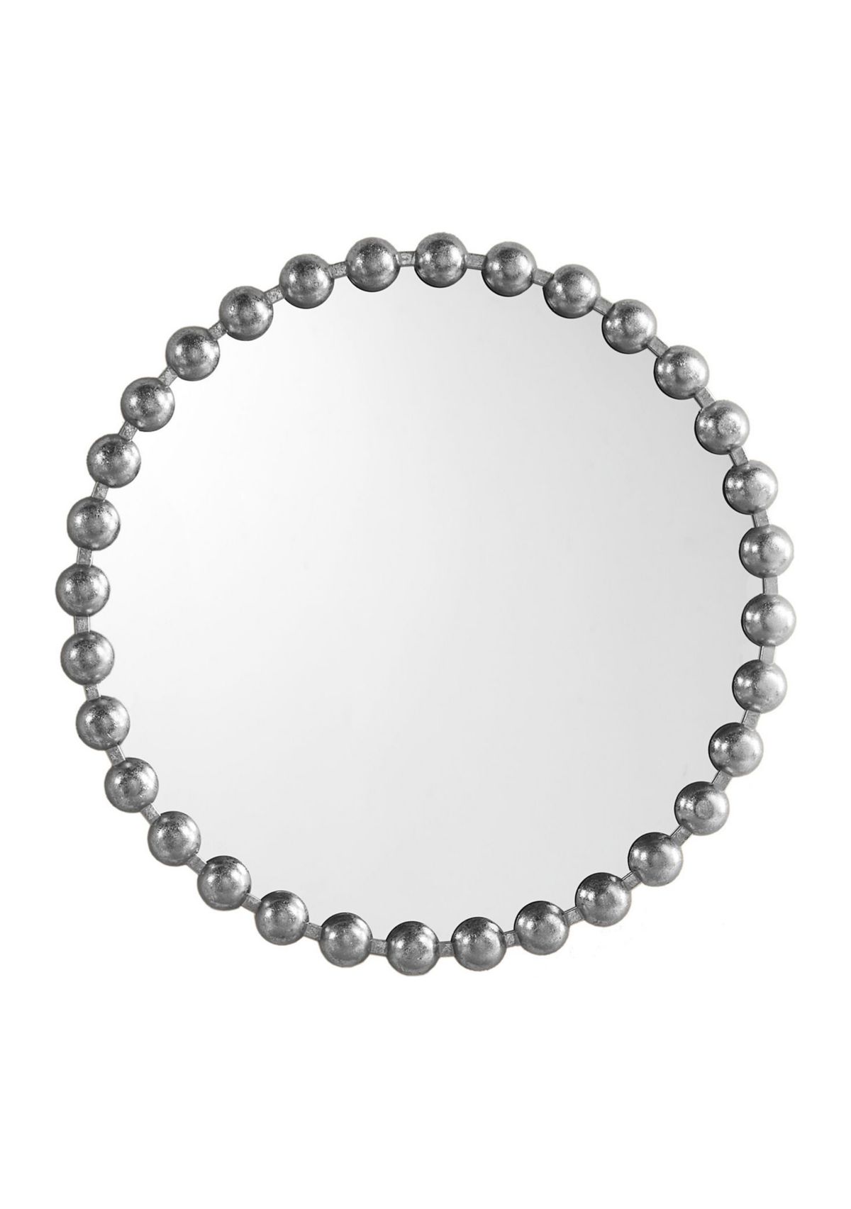 Marlowe Beaded Round Wall Mirror