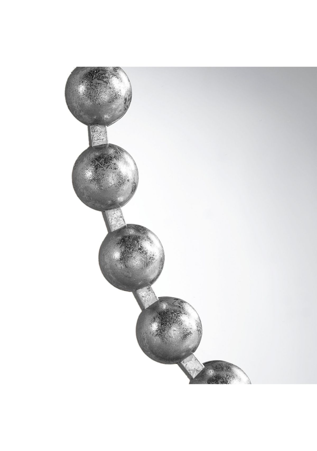 Marlowe Beaded Round Wall Mirror