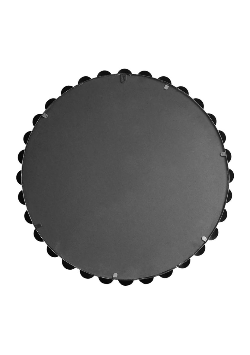 Marlowe Beaded Round Wall Mirror