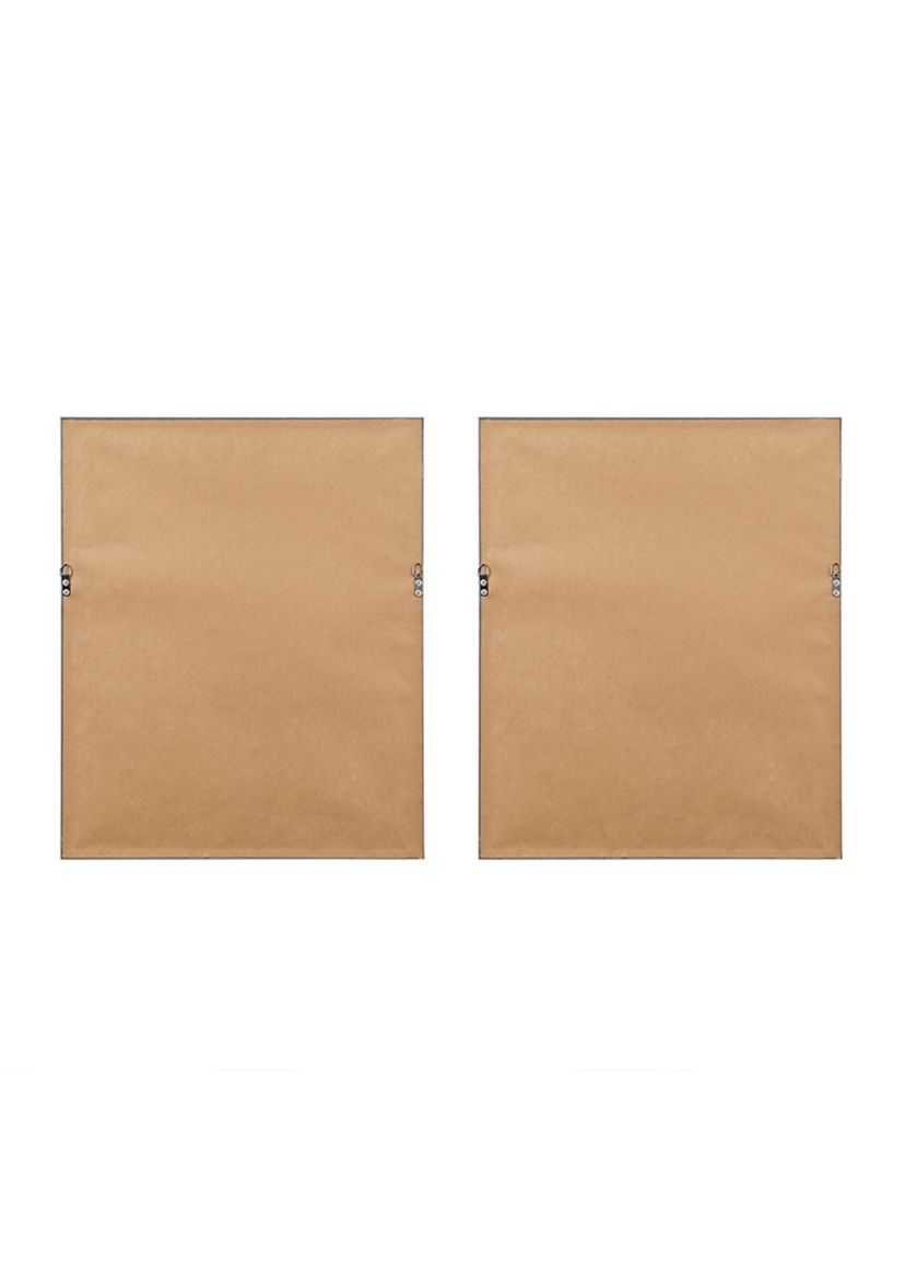 French Herbarium 2-piece Framed Canvas Wall Art Set