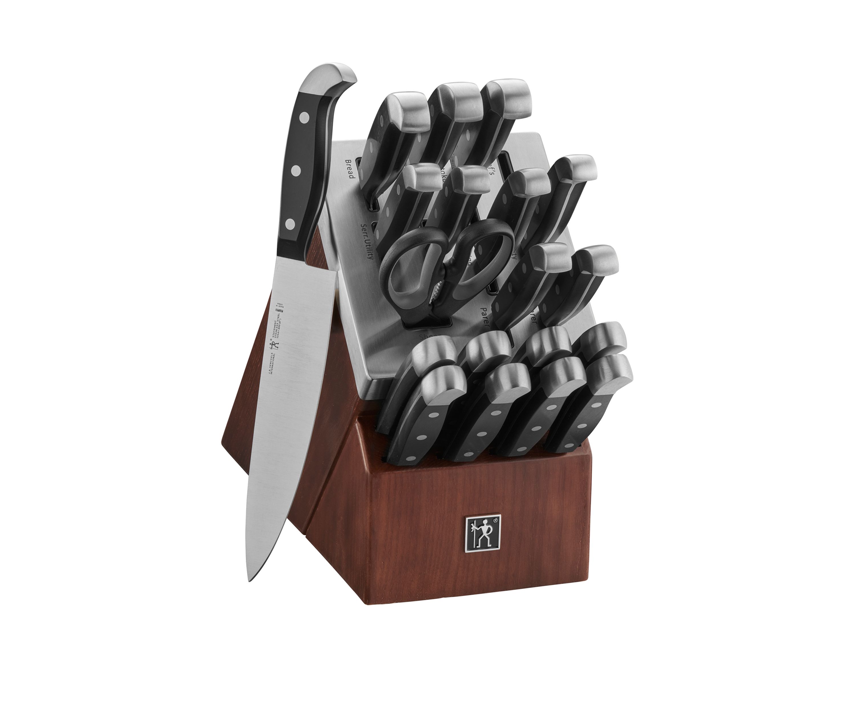 Statement 20 Piece Self Sharpening Knife Block Set