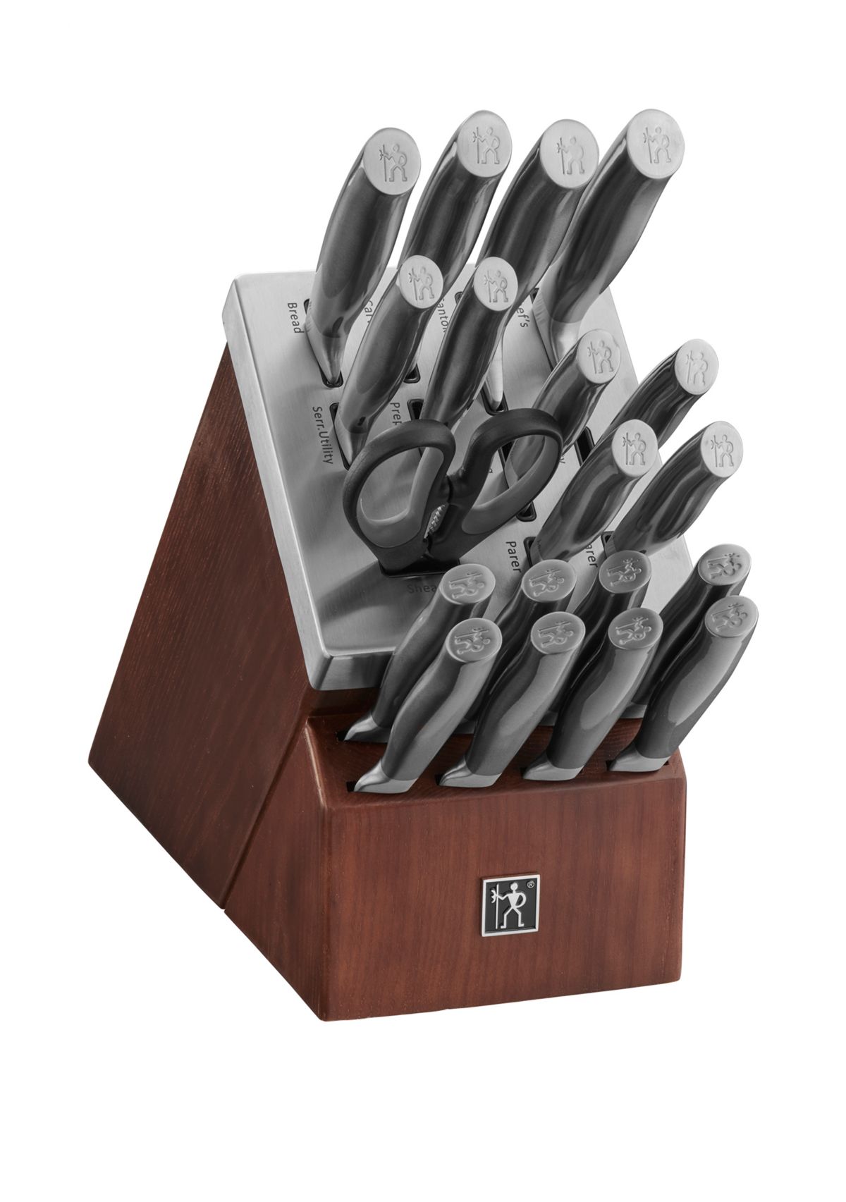 20 Piece Self Sharpening Knife Block Set