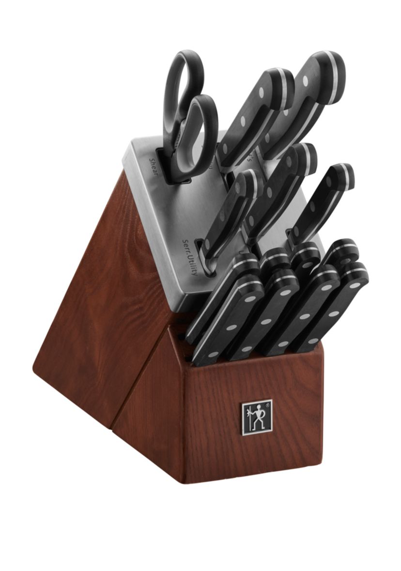 Classic 15 Piece Self Sharpening Knife Block Set