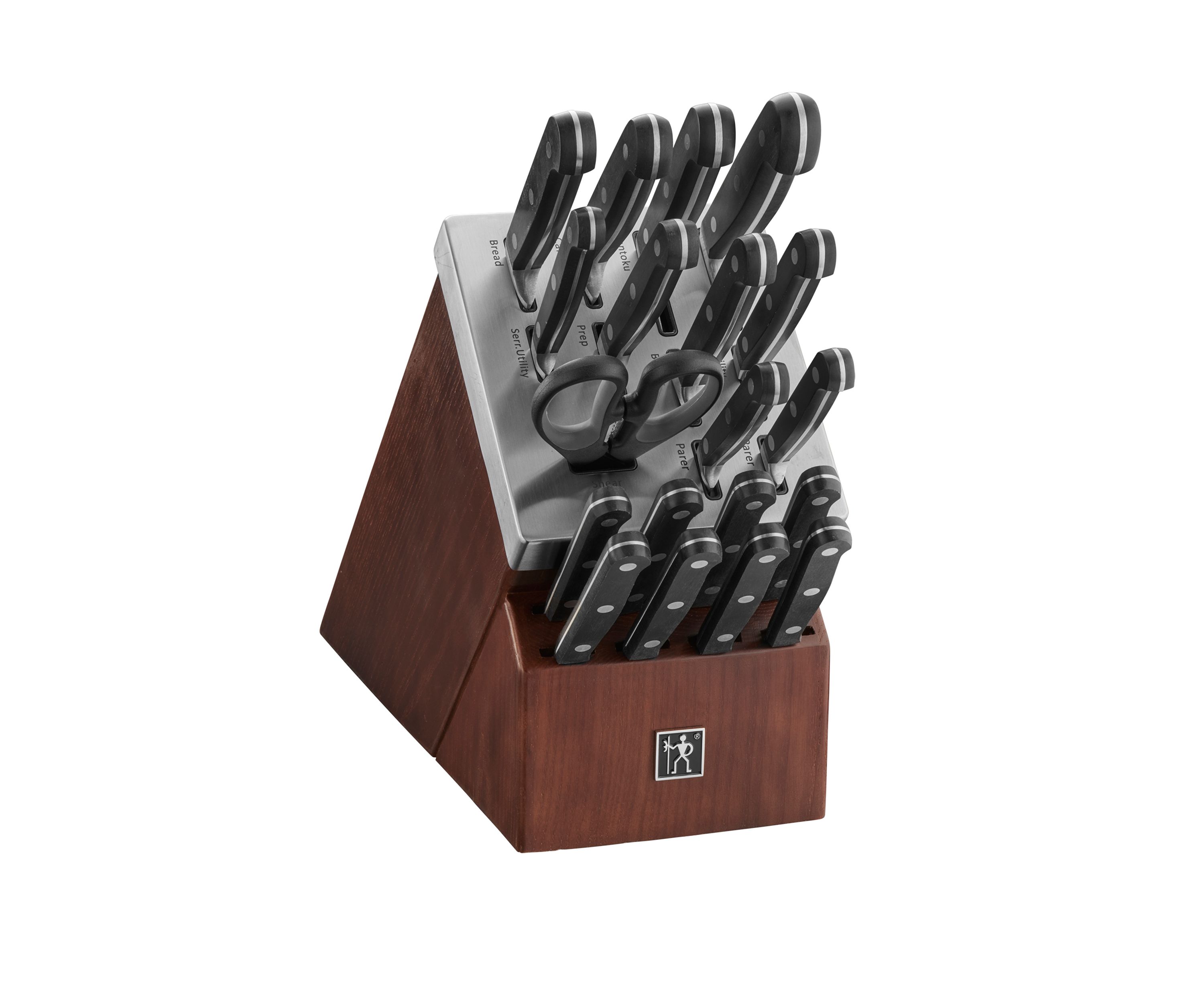 Classic 20 Piece Self Sharpening Knife Block Set