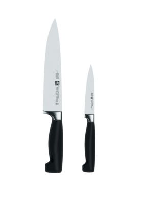 Zwilling J.A. Henckels Four Star "The Must Haves" 2 Piece Knife Set, Silver