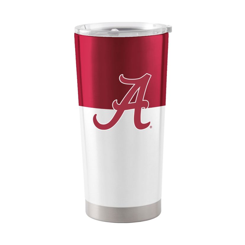 Alabama Crimson Tide NCAA Alabama Tide 20oz. Colorblock Stainless Tumbler