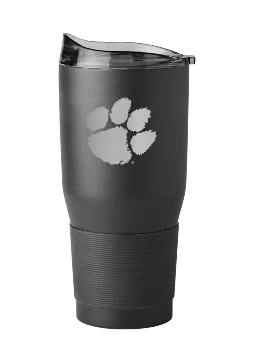 Clemson Tigers NCAA Clemson 30oz Etch Powder Coat Tumbler