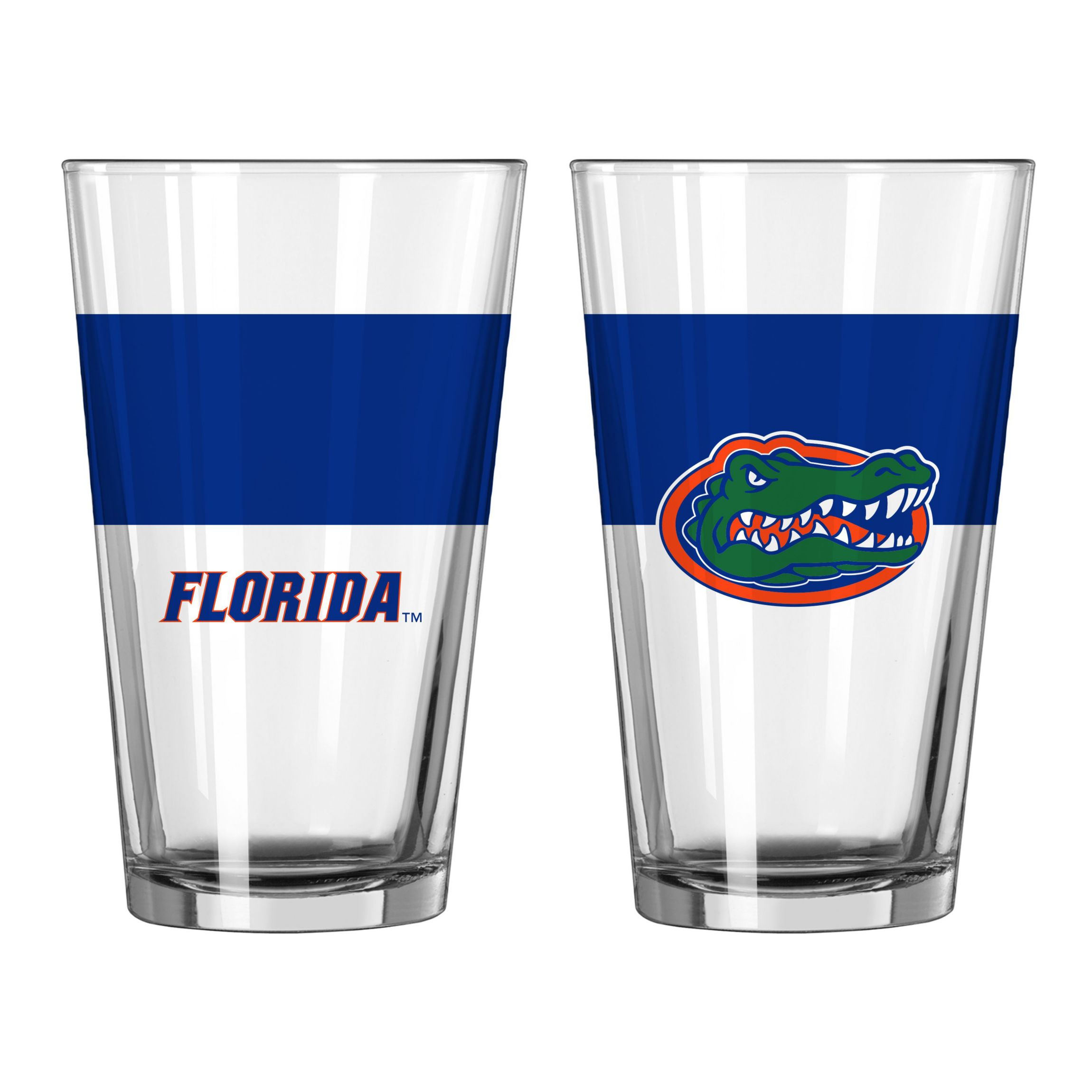 Florida Gators NCAA Florida 16oz Colorblock Pint Glass