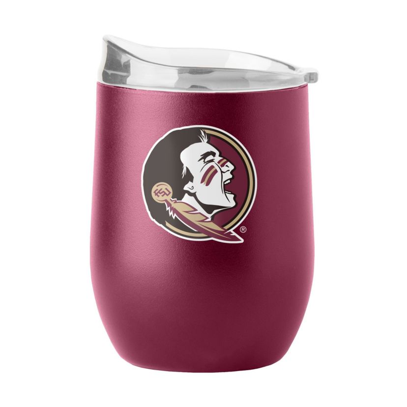 Florida State Seminoles NCAA FL State 16oz Flipside Powder Coat Curved Beverage
